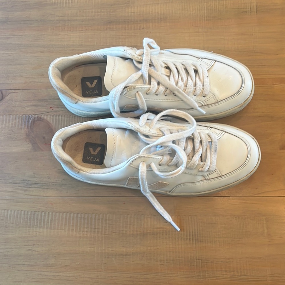 Veja Esplar Bicolor leather low top